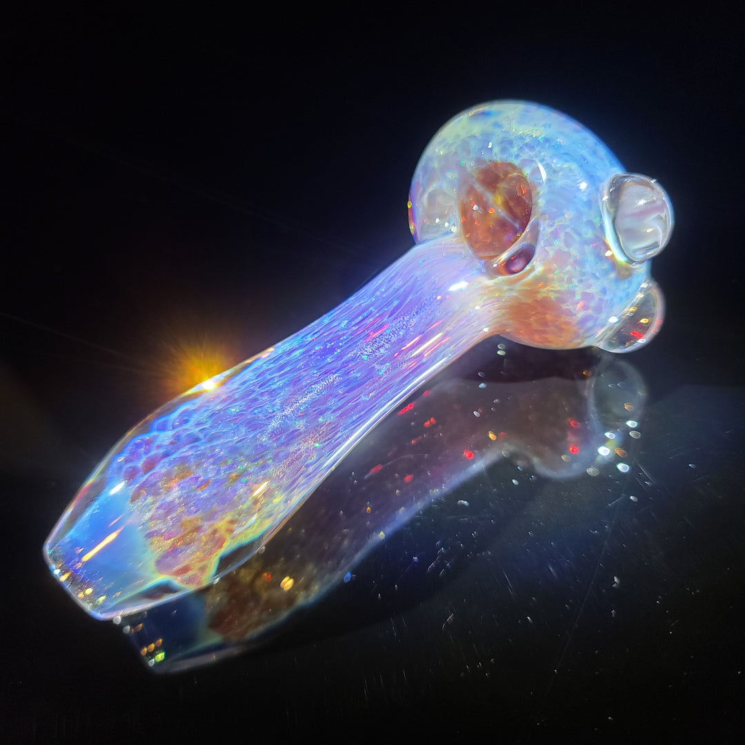 Purple Nebula Space Dust Pipe Glass Pipe Tako Glass   