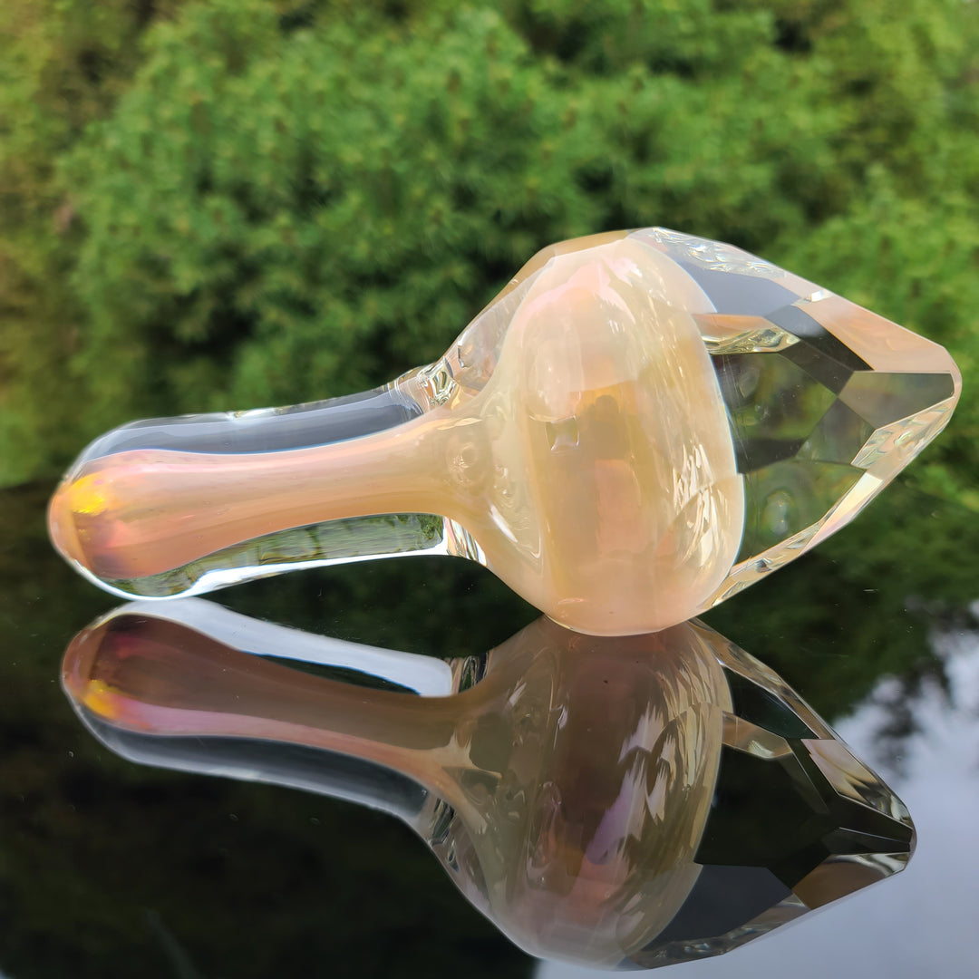 Dragon Crystal Dagger Gold Glass Pipe Glass Pipe Tako Glass   