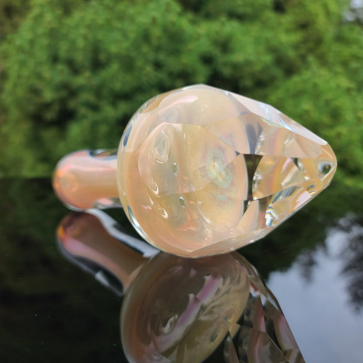 Dragon Crystal Dagger Gold Glass Pipe Glass Pipe Tako Glass   