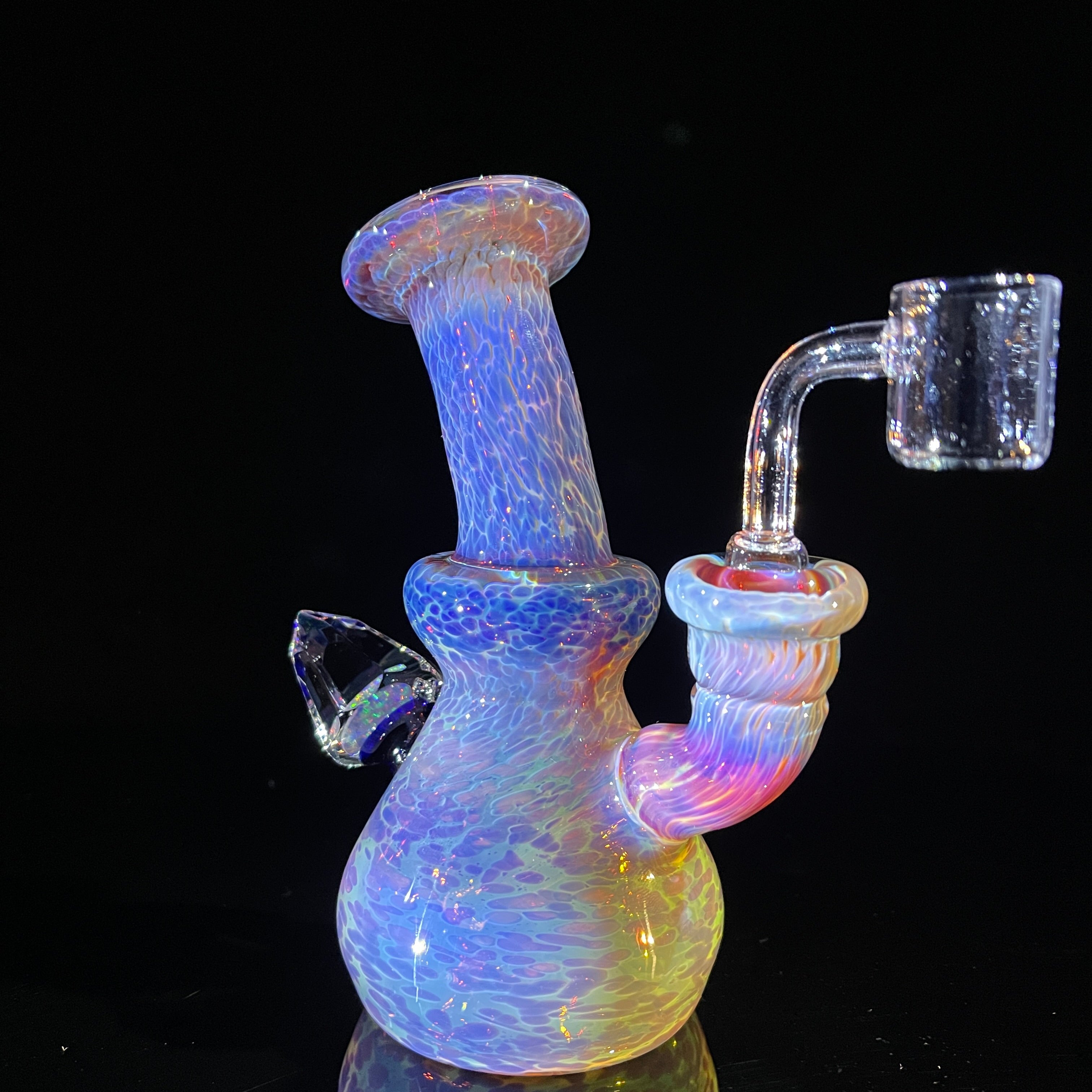 Purple Nebula Mini Rig - No. 4 – Tako Glass