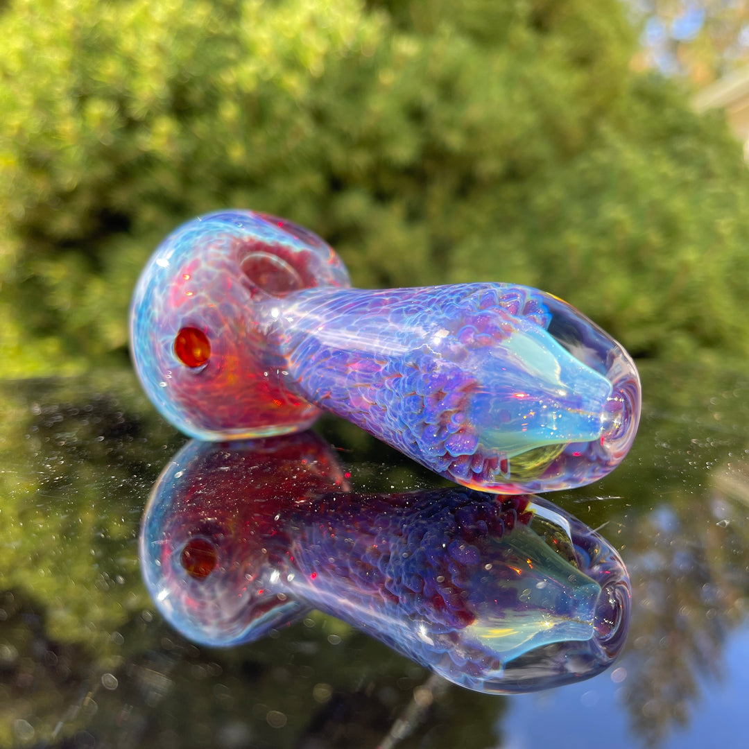 Large Purple Nebula Pipe Glass Pipe Tako Glass   