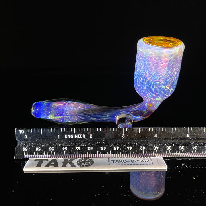 Samurai Kiseru Nebula Dab Pipe Glass Pipe Tako Glass   