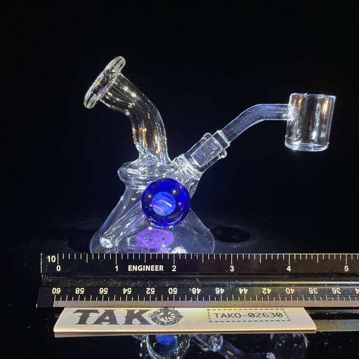 Tako Opal Travel Rig - 10mm Glass Pipe Tako Glass   