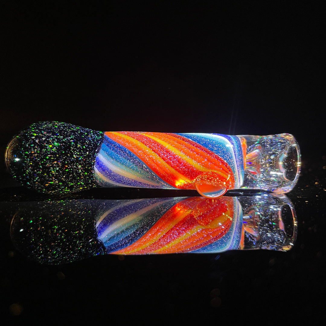 Custom Candy Cane Chillum Custom Glass Tako Glass   