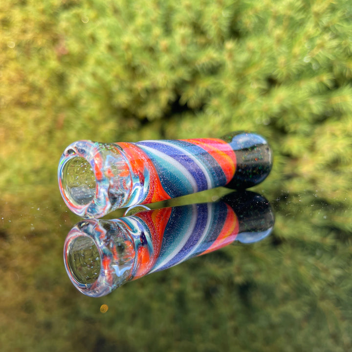 Custom Candy Cane Chillum Custom Glass Tako Glass   