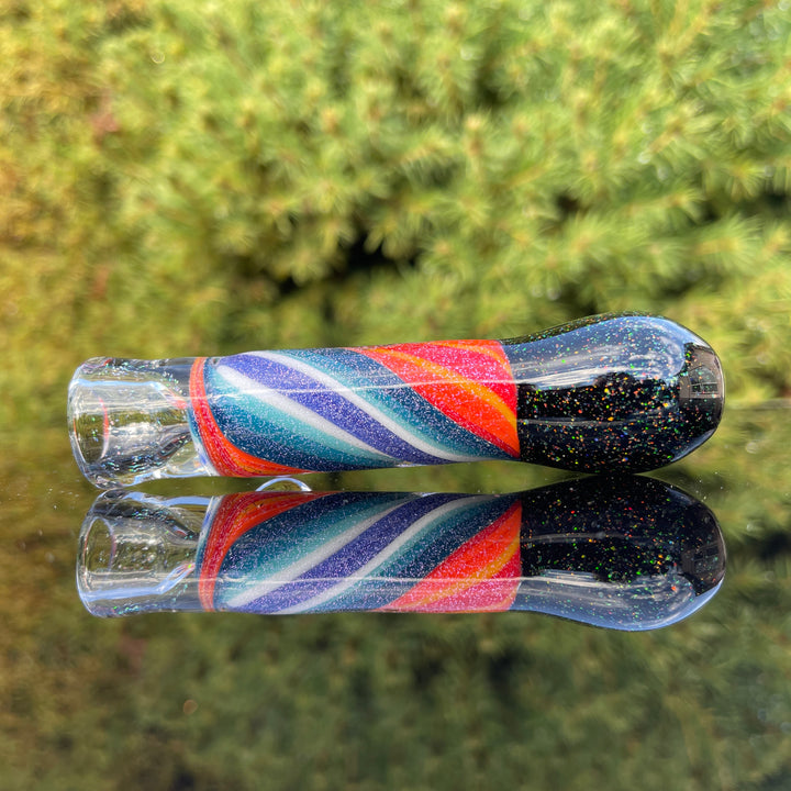 Custom Candy Cane Chillum Custom Glass Tako Glass   