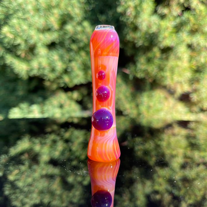 Serendipity Chillum Glass Pipe Tako Glass   