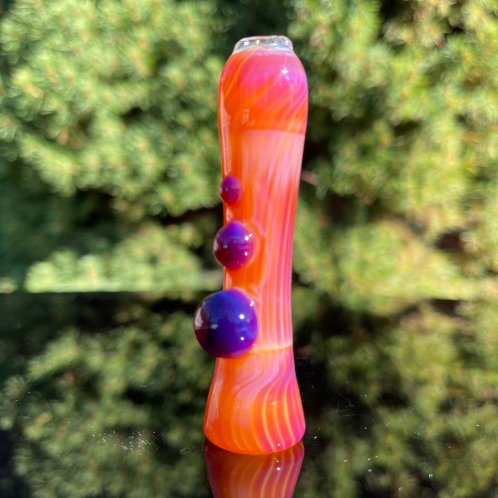 Serendipity Chillum Glass Pipe Tako Glass   