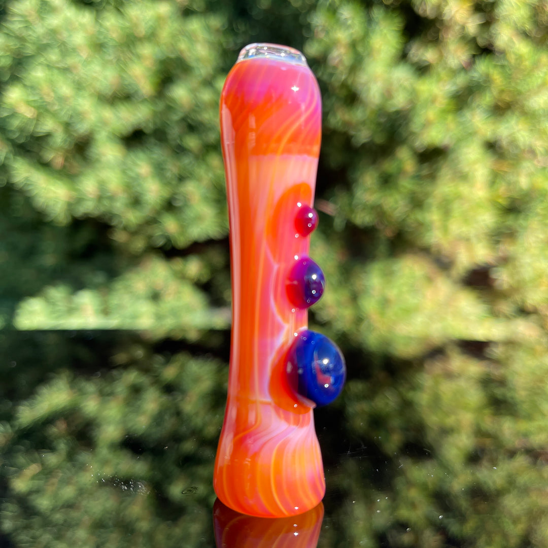 Serendipity Chillum Glass Pipe Tako Glass   