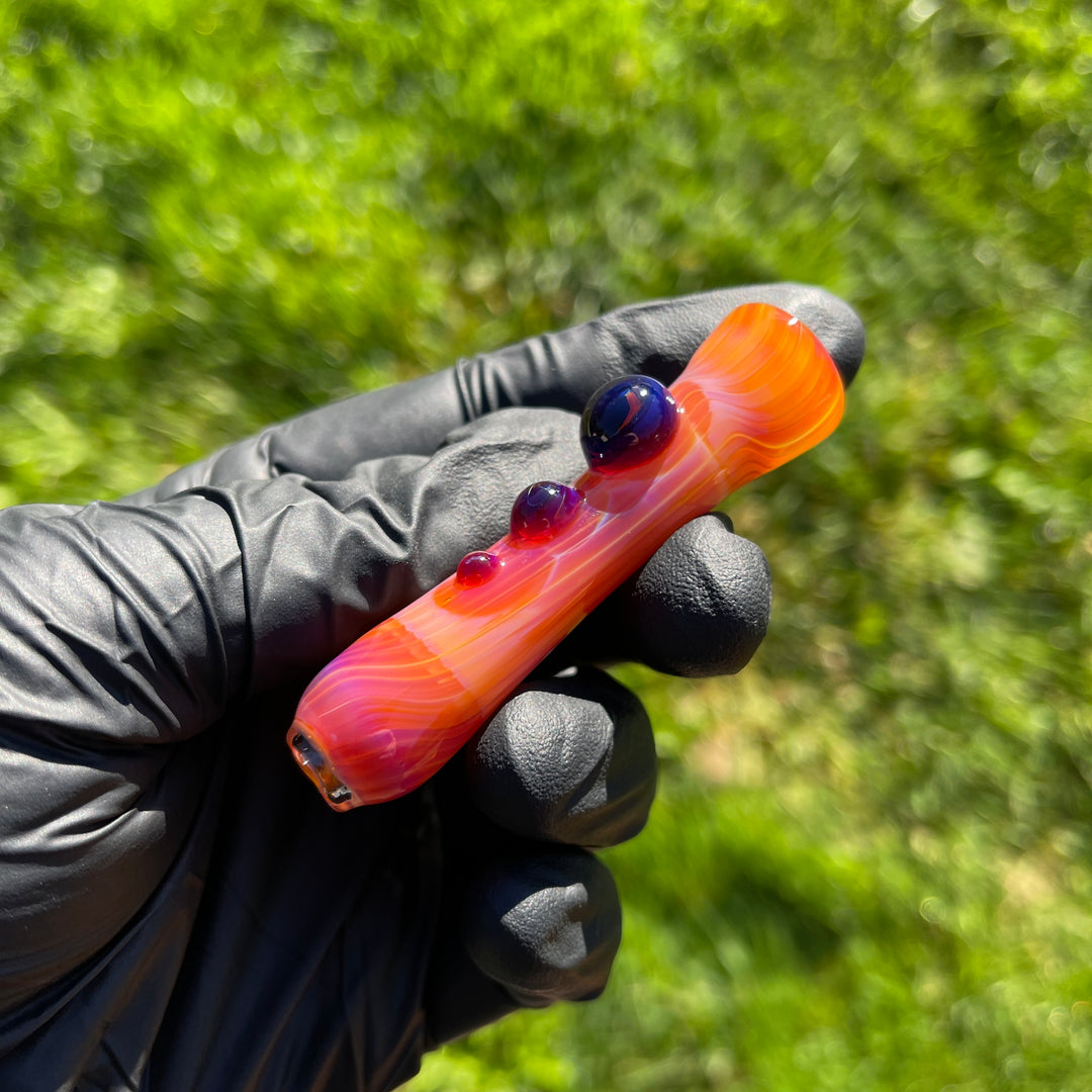 Serendipity Chillum Glass Pipe Tako Glass   