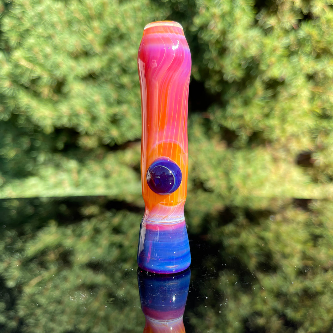 Serendipity Chillum Glass Pipe Tako Glass   