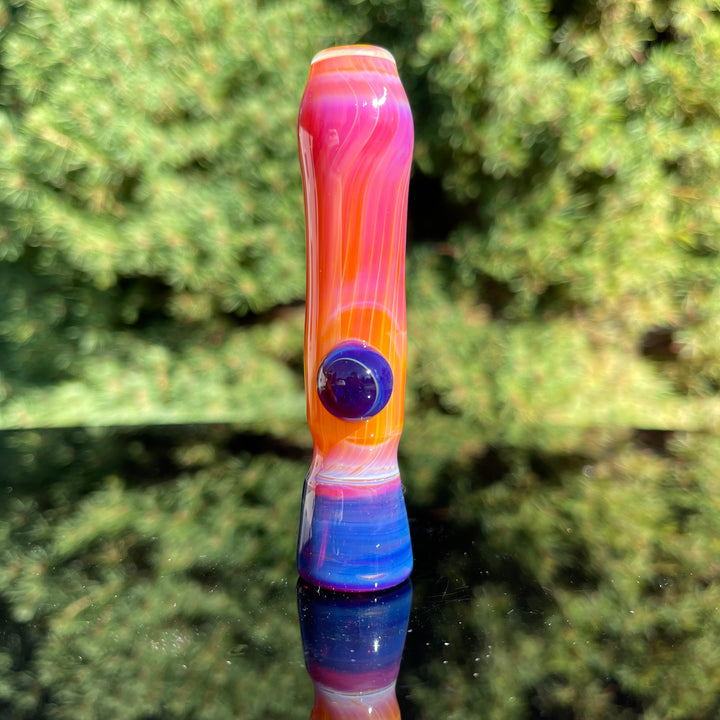 Serendipity Chillum Glass Pipe Tako Glass   