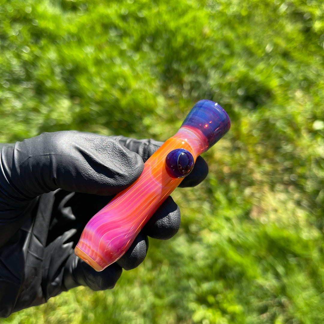 Serendipity Chillum Glass Pipe Tako Glass   