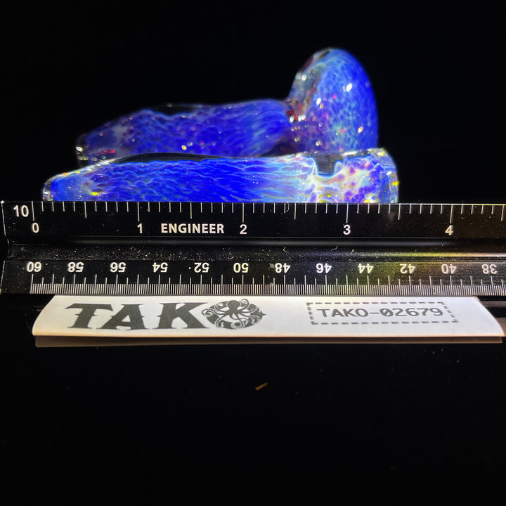 Purple Nebula Combo Glass Pipe Tako Glass   