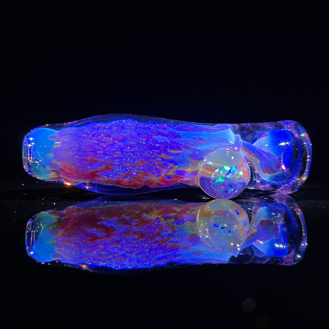 Purple Plasma Opal Chillum Glass Pipe Tako Glass   