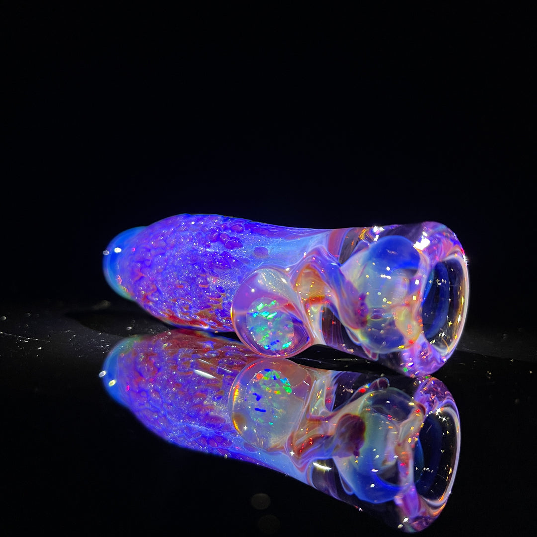 Purple Plasma Opal Chillum Glass Pipe Tako Glass   