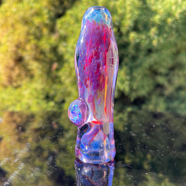 Purple Plasma Opal Chillum Glass Pipe Tako Glass   