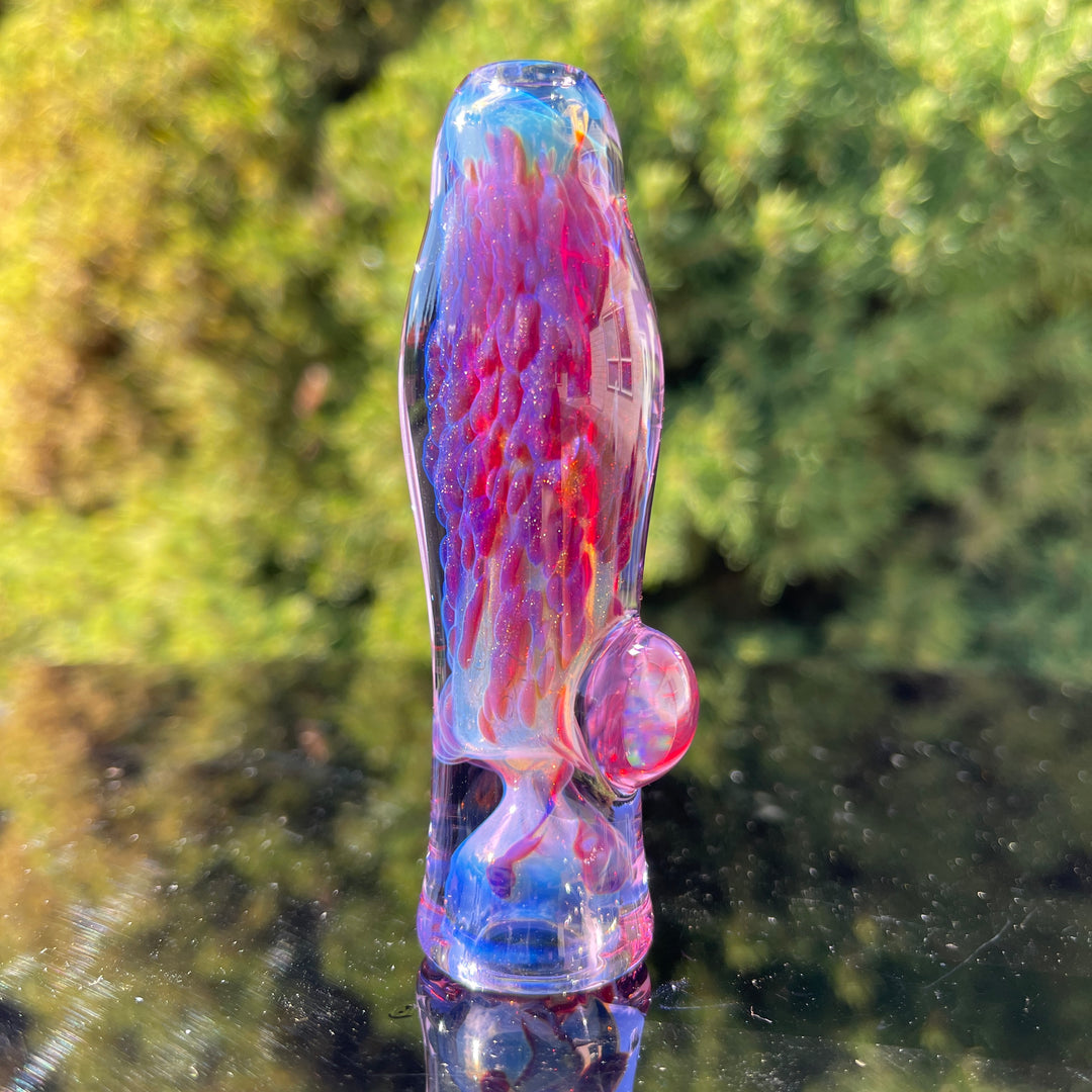 Purple Plasma Opal Chillum Glass Pipe Tako Glass   