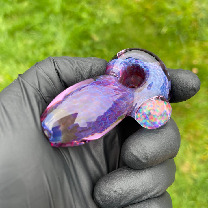 Purple Plasma Opal Pocket Pipe Glass Pipe Tako Glass   