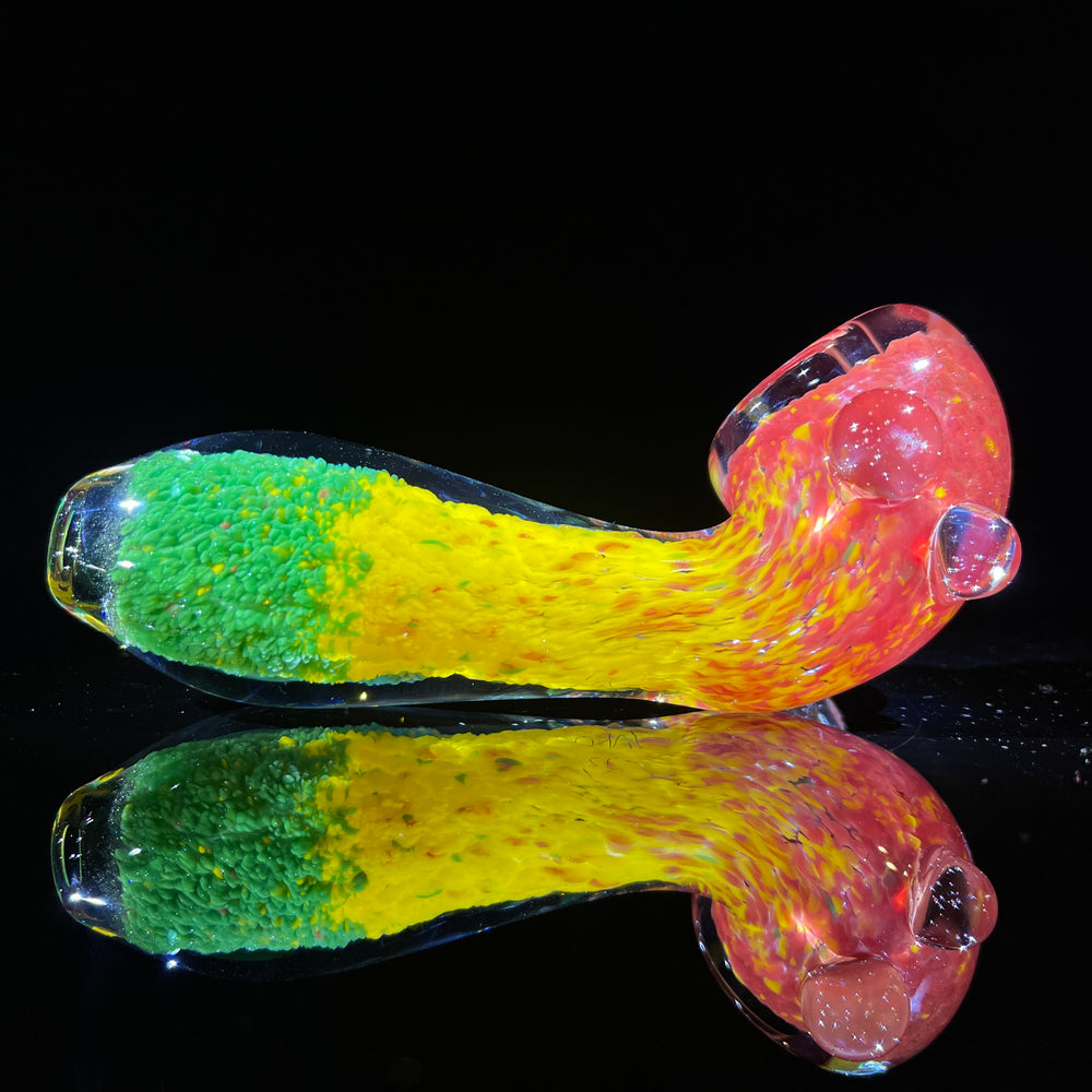 Rasta UV Sherlock Glass Pipe Tako Glass   