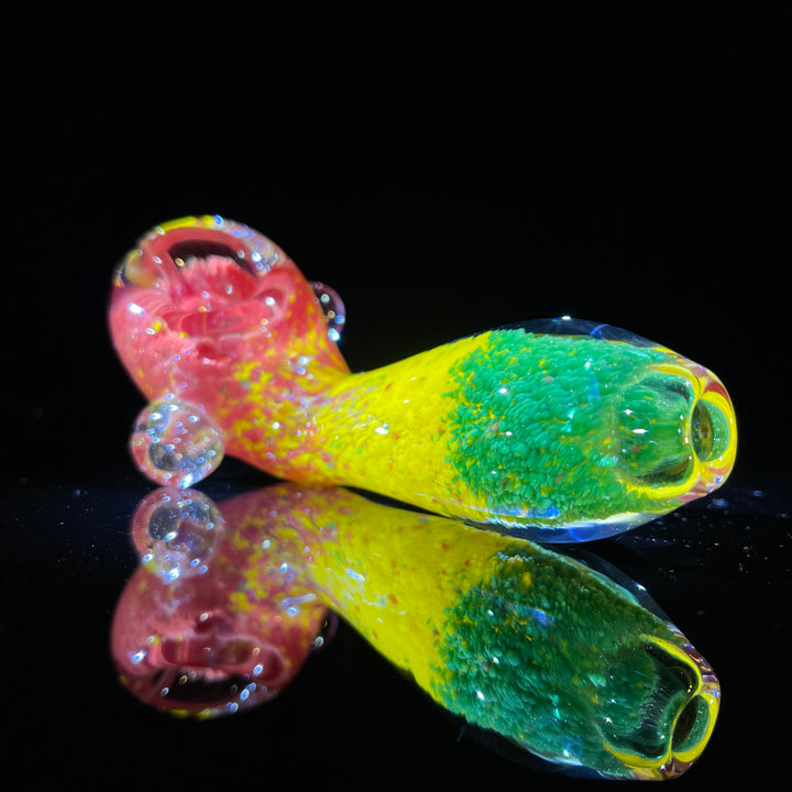 Rasta UV Sherlock Glass Pipe Tako Glass   