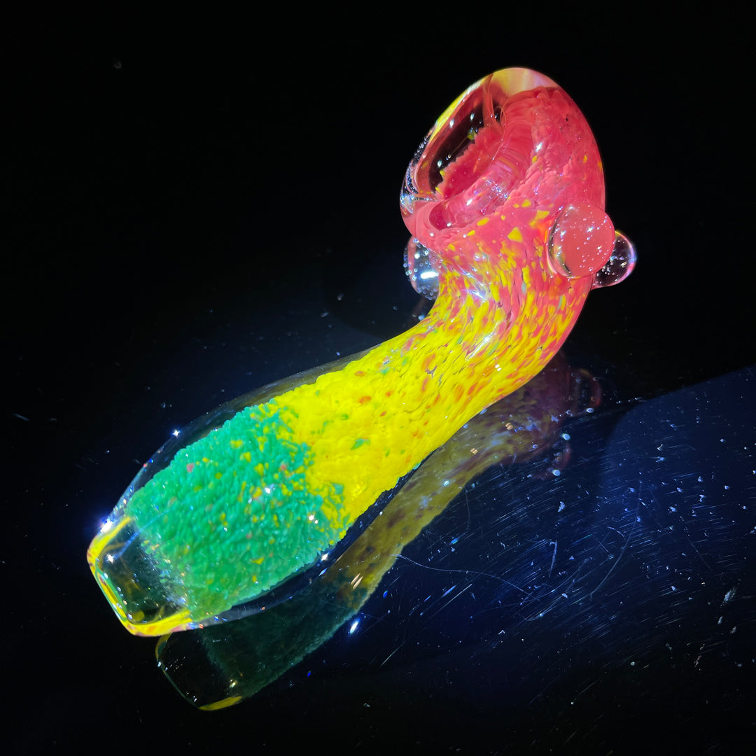 Rasta UV Sherlock Glass Pipe Tako Glass   