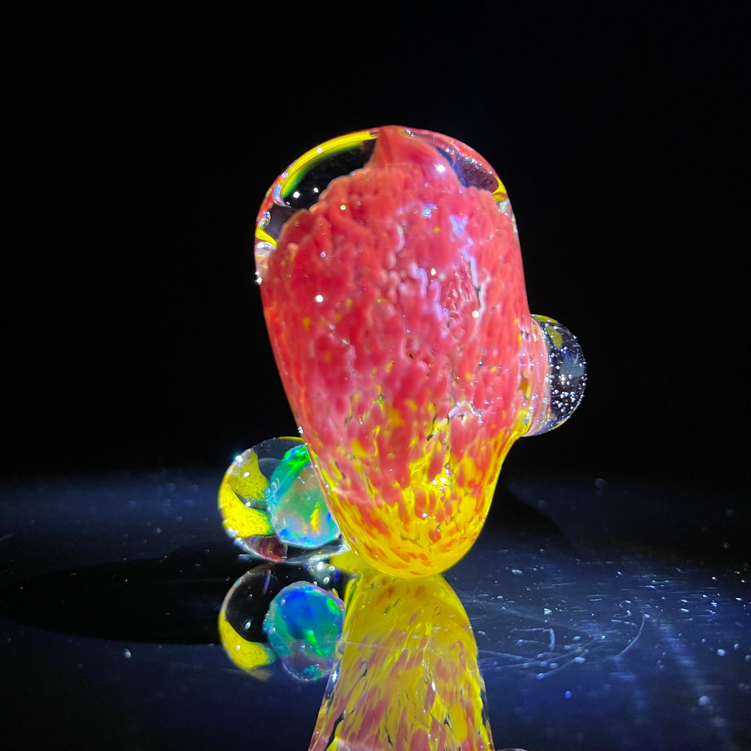 XL Rasta UV Sherlock Glass Pipe Tako Glass   