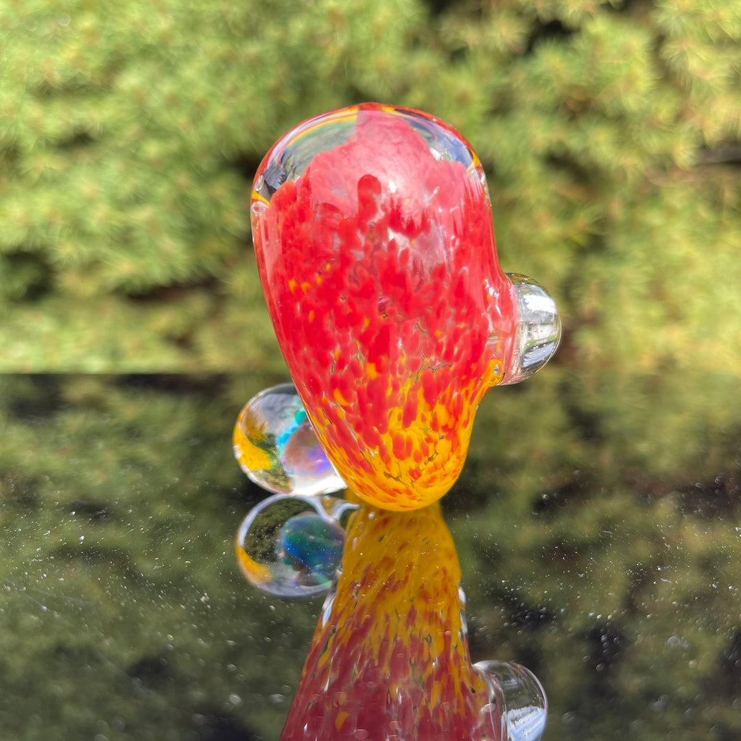 XL Rasta UV Sherlock Glass Pipe Tako Glass   