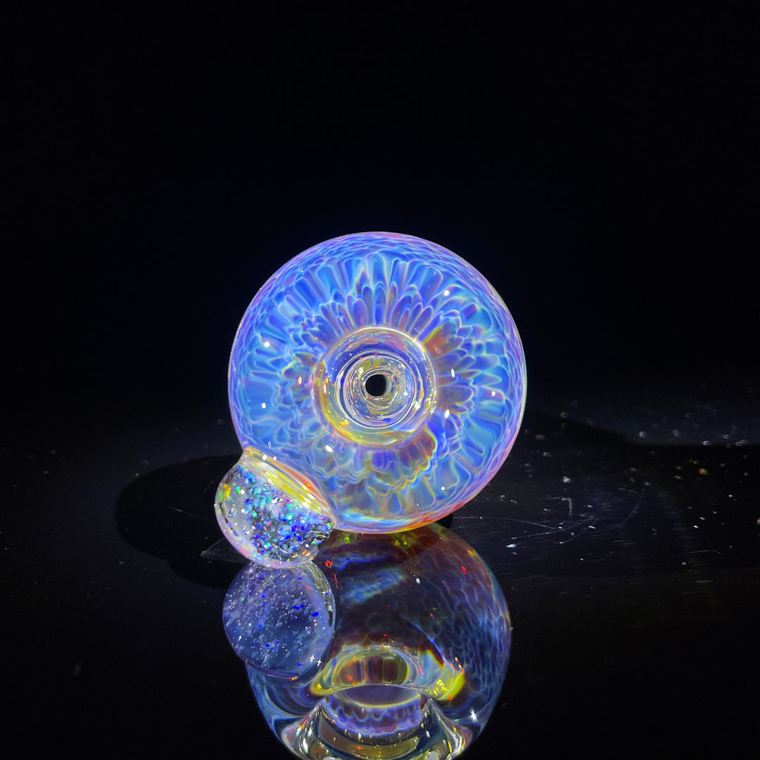 Purple Nebula Pull Slide - 14 mm Accessory Tako Glass   