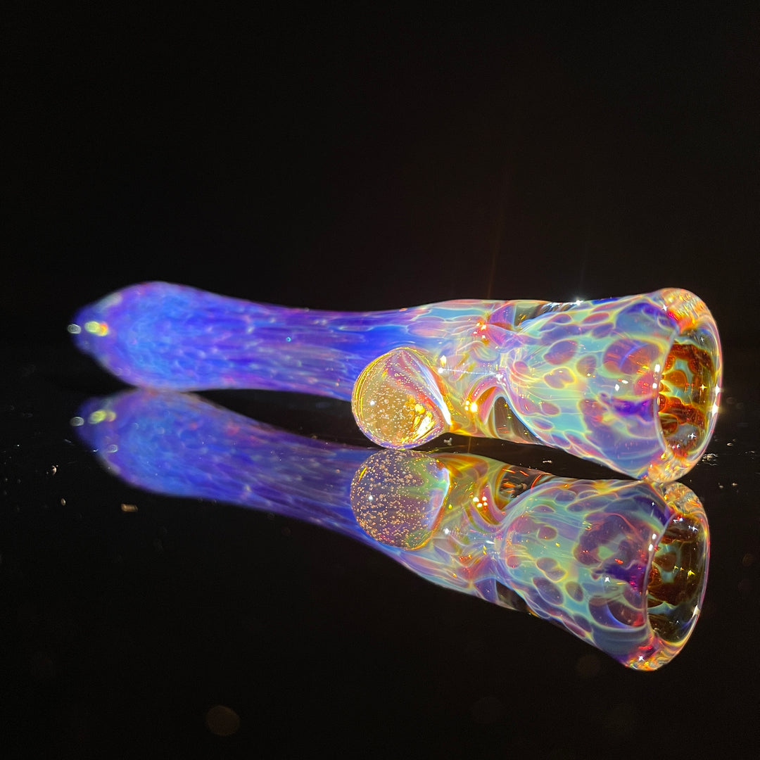 Tiffany's Nebula UV Chillum Glass Pipe Tako Glass   