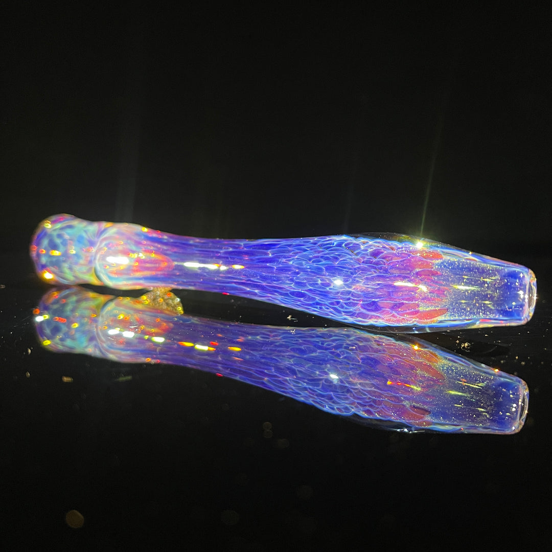 Tiffany's Nebula UV Chillum Glass Pipe Tako Glass   