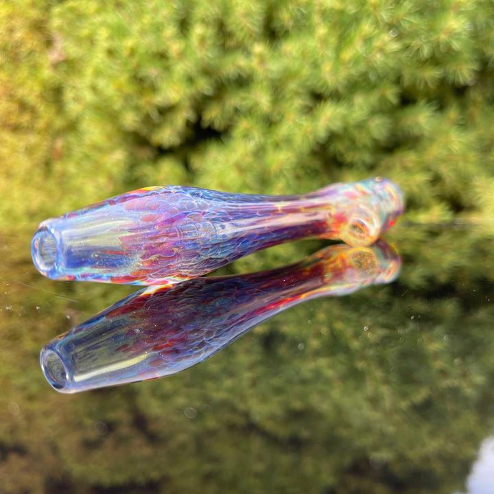 Tiffany's Nebula UV Chillum Glass Pipe Tako Glass   