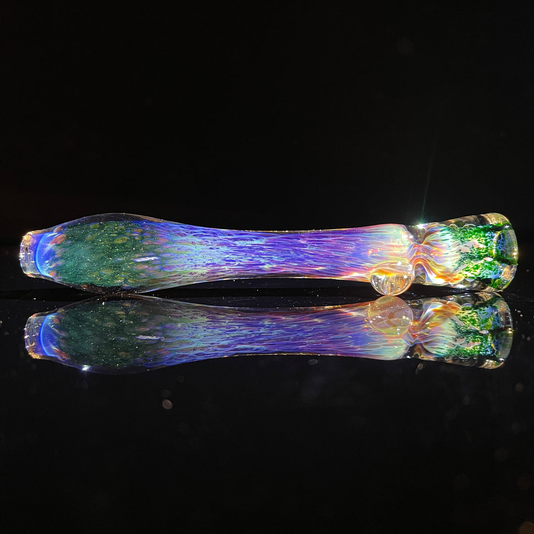 Tiffany's Nebula UV Chillum Glass Pipe Tako Glass   