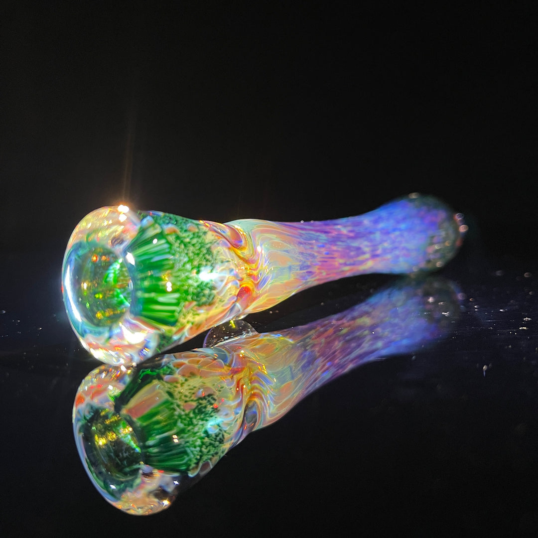 Tiffany's Nebula UV Chillum Glass Pipe Tako Glass   