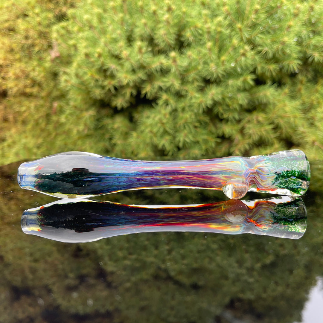 Tiffany's Nebula UV Chillum Glass Pipe Tako Glass   