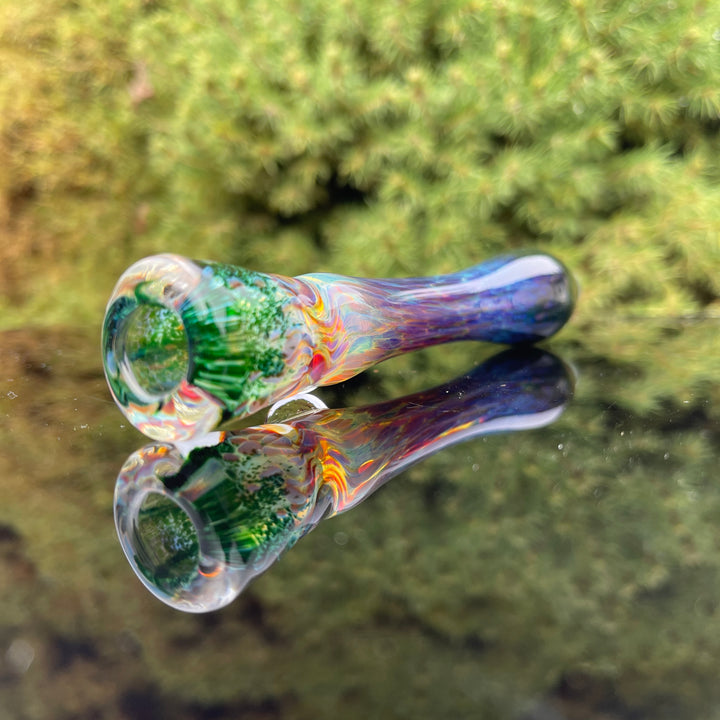 Tiffany's Nebula UV Chillum Glass Pipe Tako Glass   