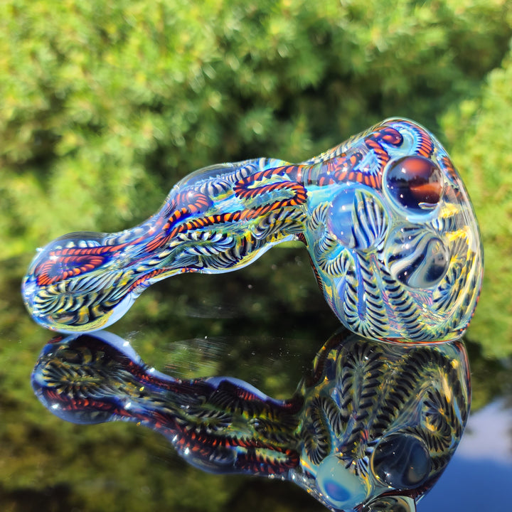 Droopy Inside Out Hammer Glass Pipe Tiny Mike   