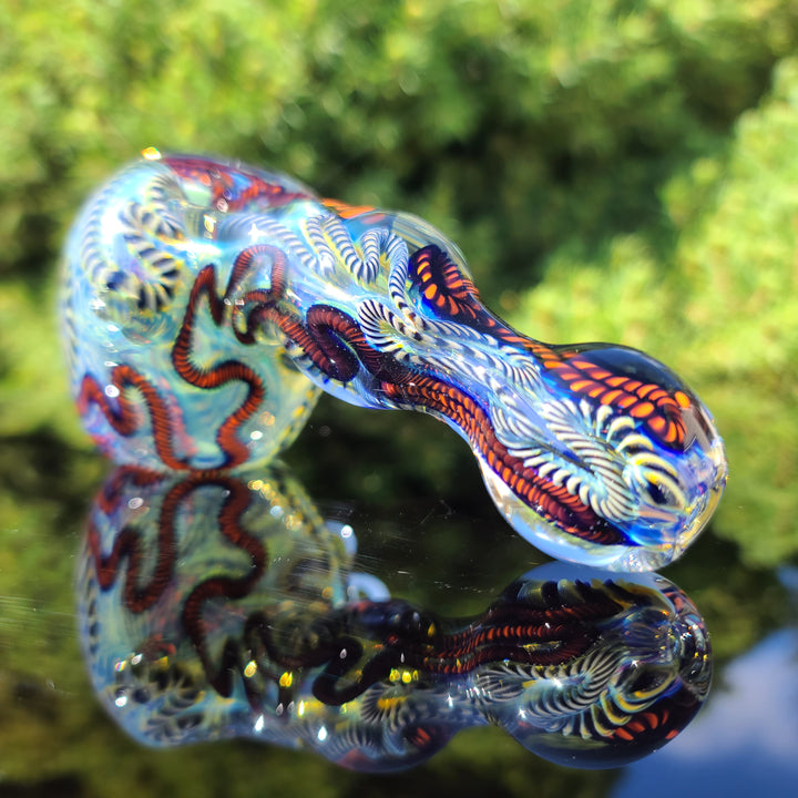 Droopy Inside Out Hammer Glass Pipe Tiny Mike   