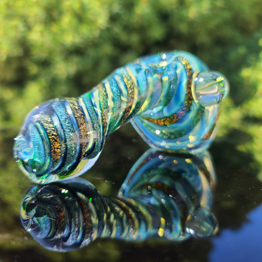 Droopy Dichro Hammer Glass Pipe Tiny Mike   