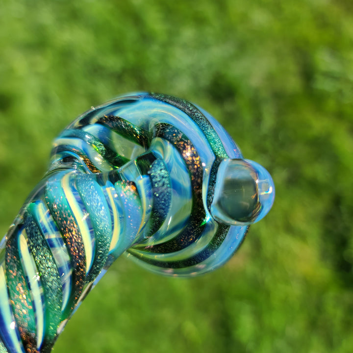 Droopy Dichro Hammer Glass Pipe Tiny Mike   