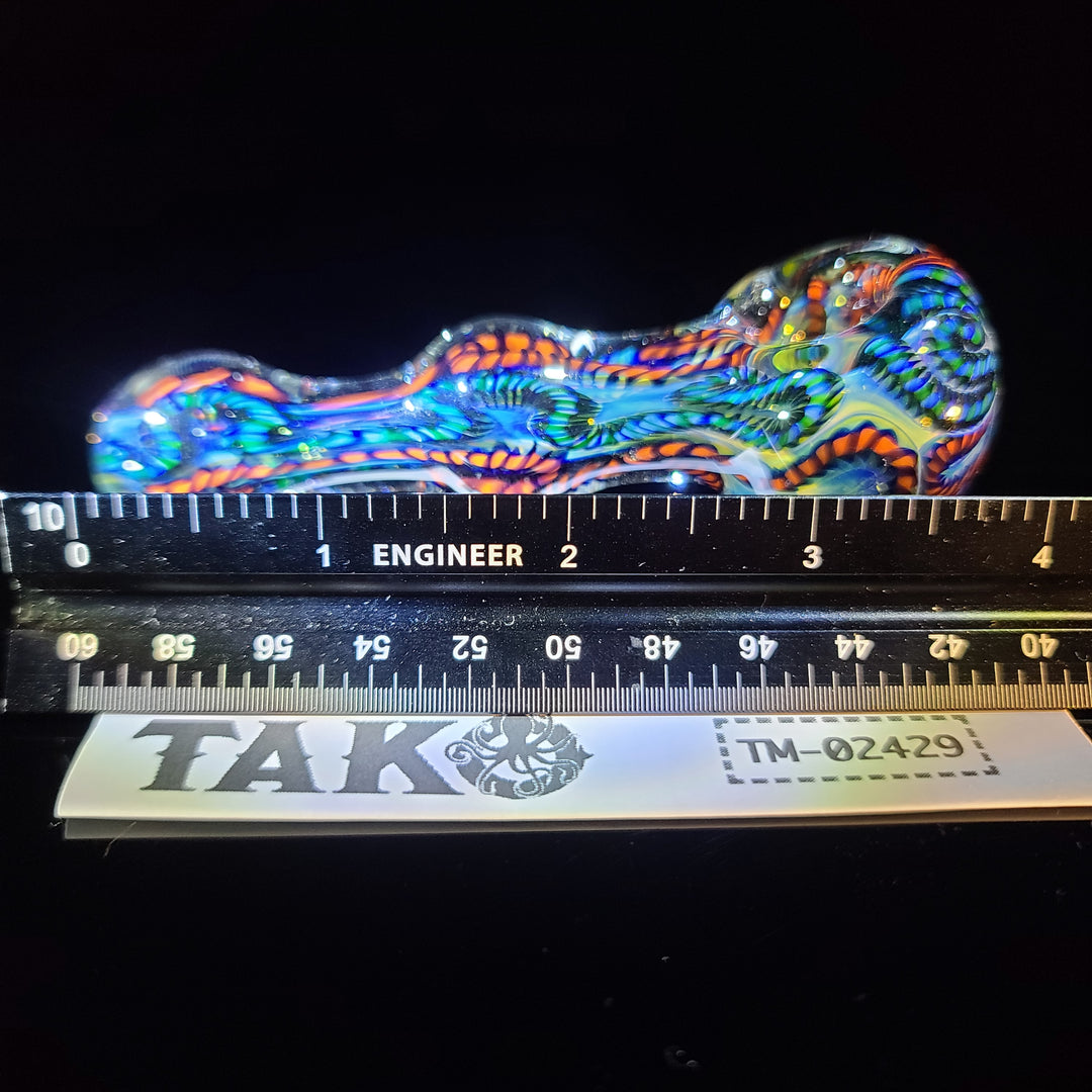 Color Inside Out Maria Spoon Glass Pipe Tiny Mike   