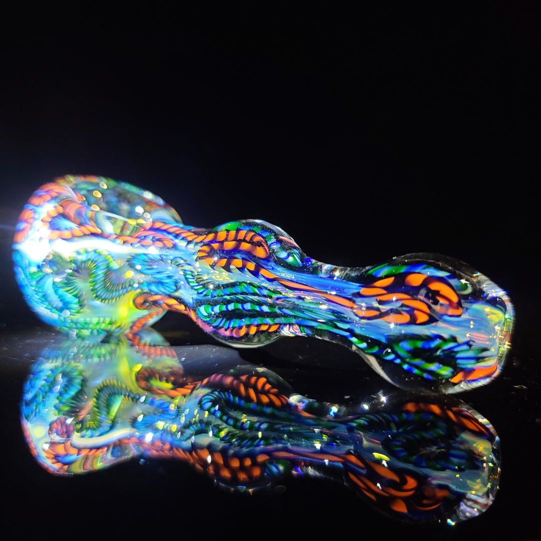 Color Inside Out Maria Spoon Glass Pipe Tiny Mike   