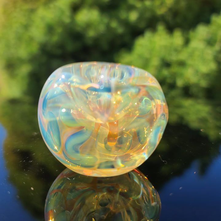 Ghost Flame Pipe Glass Pipe Tiny Mike   