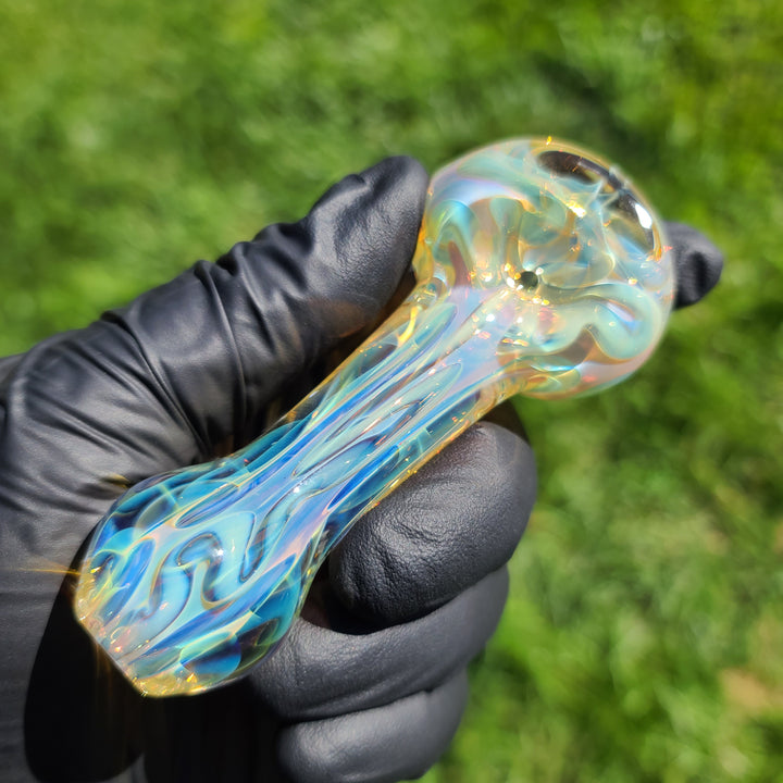 Ghost Flame Pipe Glass Pipe Tiny Mike   