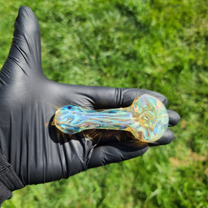 Ghost Flame Pipe Glass Pipe Tiny Mike   