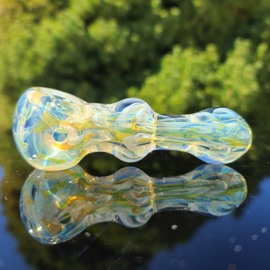 Ghost Flame Maria Pipe Glass Pipe Tiny Mike   