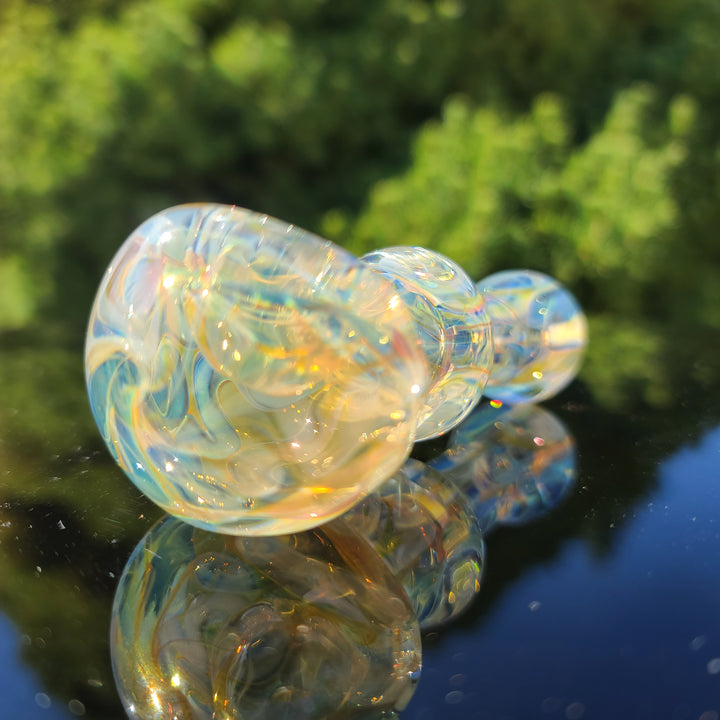 Ghost Flame Maria Pipe Glass Pipe Tiny Mike   