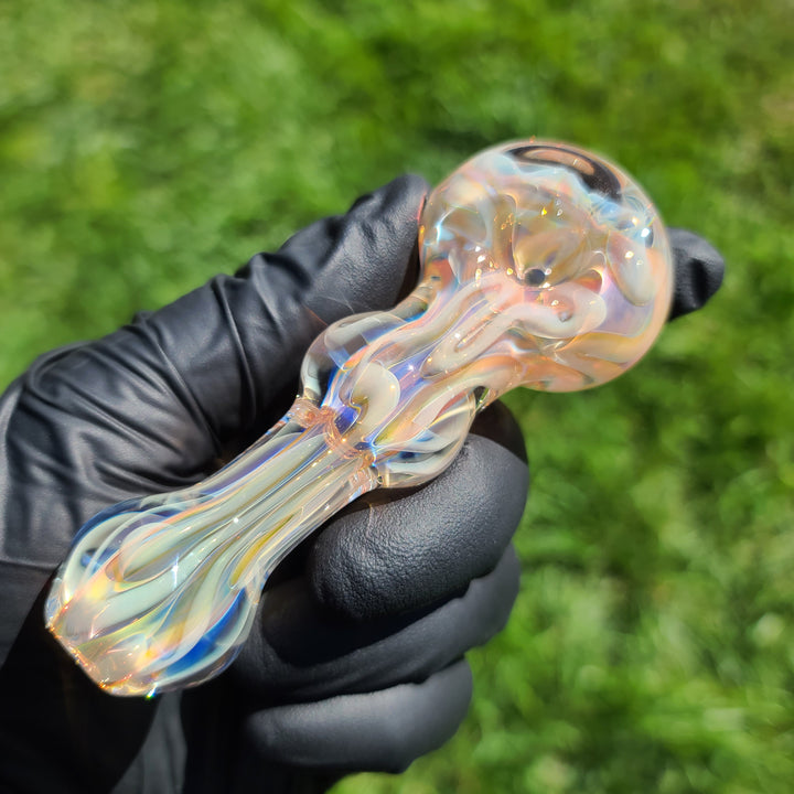 Ghost Flame Maria Pipe Glass Pipe Tiny Mike   