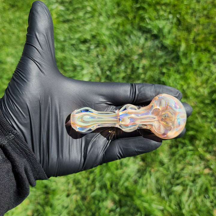 Ghost Flame Maria Pipe Glass Pipe Tiny Mike   