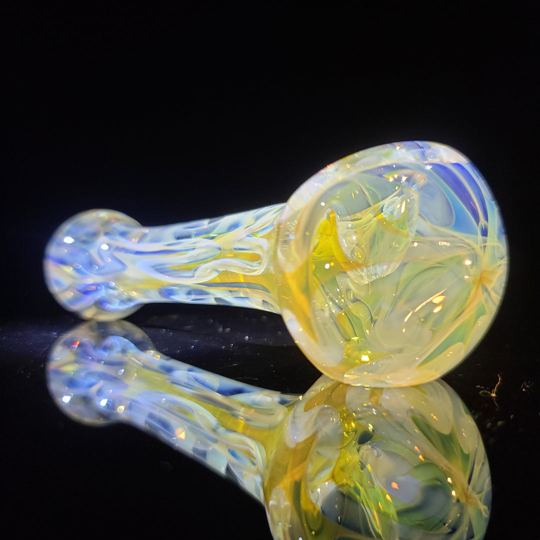 Large Ghost Flame Pipe Glass Pipe Tiny Mike   